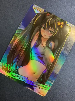 Hu Tao Genshin Impact Holo UTR 13 Swimsuit Goddess Waifu Card Girl Doujin Anim - Image 3