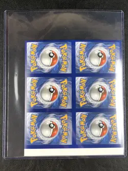 Pokemon TCG - Scarlet & Violet - Uncut Sheet Piece - 6 Card Energy - w/Toploader - Image 5