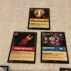 Eleven 2023 Disney Lorcana Cards MINT ALL RARE NM+ FREE SHIPPING - Image 2