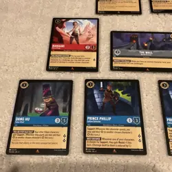Eleven 2023 Disney Lorcana Cards MINT ALL RARE NM+ FREE SHIPPING - Image 4