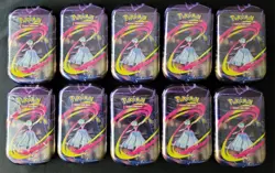 Lot of 10 Pokemon Mega Evolution Gardevoir Mini Tins - 2025 TCG Card Sealed Set - Image 4