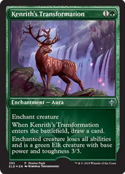 Kenrith's Transformation - Dark Frame Promo - Promo Pack: Throne of Eldraine #39 - Image 1