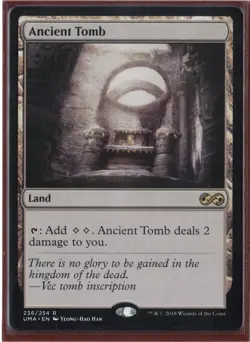 MTG Ancient Tomb NM Ultimate Masters - Image 1