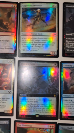 Magic the Gathering 50 Holo Foil bulk lot mixed set NO DUPLICATES Used MTG FL303 - Image 2
