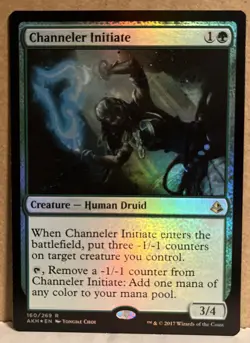Channeler Initiate MTG Amonkhet 160/269 Foil Rare - Image 1