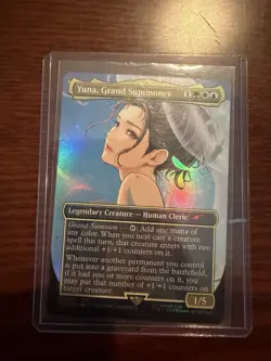 Yuna Grand Summoner Borderless Foil Promo - Image 1