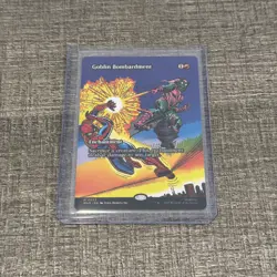 Magic the Gathering, Spider-man - Goblin Bombardment, #0023 - Borderless - Image 1