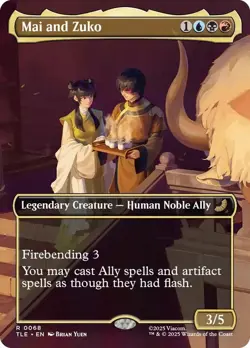 Mai and Zuko - Borderless - Avatar: The Last Airbender - TLE R 0068 - Image 1