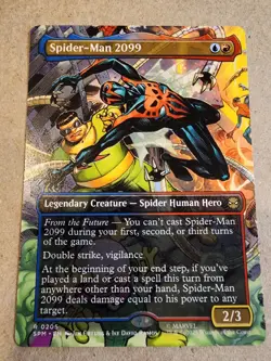 Spider-Man 2099 - #205 Regular (Borderless) Marvel's Spider-Man - Mtg - Image 1