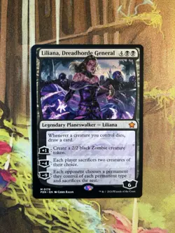 Liliana, Dreadhorde General - NM - Foundations FDN - MTG - Image 1