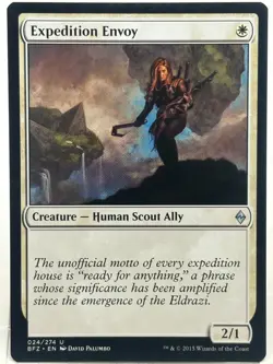 Expedition Envoy NM* Battle For Zendikar ENGLISH 024/274 mtg -UnltdCards - Image 1