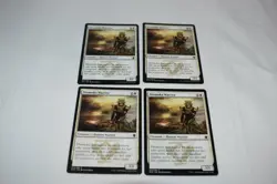 Magic card: 4x Dromoka Warrior, White Common Creature, Dragons of Tarkir - Image 1