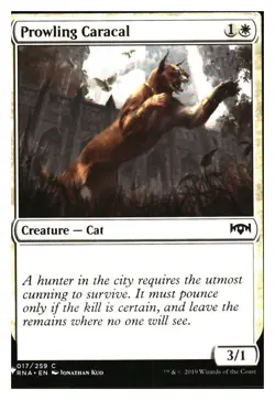 Prowling Caracal Mystery Booster MTG - NM+ Mythic Relics - Image 1