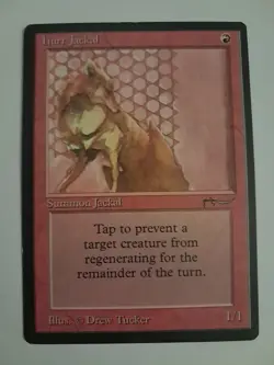 Hurr Jackal LP Arabian Nights MTG Magic the Gathering - Image 1