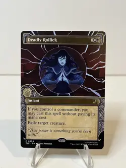 Magic The Gathering Avatar The Last Airbender Deadly Rollick(Showcase) NM - Image 1
