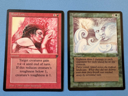 MTG Legends Lot, Typhoon and Blood Lust! 1994 Vintage Magic! - Image 1