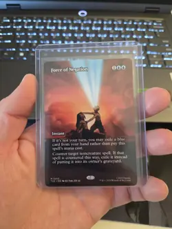 Force of Negation - Extended Art TLE NM MTG - Image 1