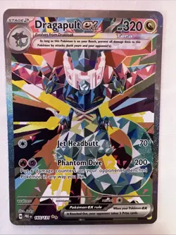 Pokemon Dragapult ex 165/131 2025 Prismatic Evolutions Special Illustration Rare - Image 1