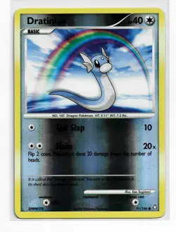 Dratini 91/146 Legends Awakened Reverse Holo Pokemon TCG Common - Image 3