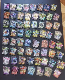440 Lot Pokemon TCG S-Chinese RR Charizard Rayquaza Gengar Umbreon Pikachu j05 - Image 2