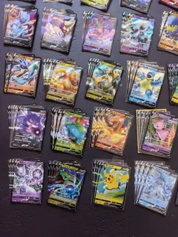 440 Lot Pokemon TCG S-Chinese RR Charizard Rayquaza Gengar Umbreon Pikachu j05 - Image 4