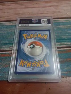 PSA 9 2025 Pokemon Destined Rivals #219 Team Rocket's Persian ex FULL ART HOLO - Image 2