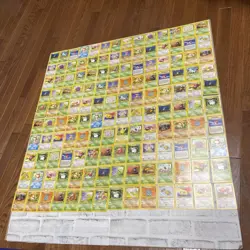 Pokemon 1999 Jungle Lot of 140 Cards Vintage Vtg Card - LP-LP+ Nintendo Pokemon - Image 1