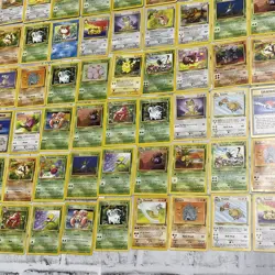 Pokemon 1999 Jungle Lot of 140 Cards Vintage Vtg Card - LP-LP+ Nintendo Pokemon - Image 3