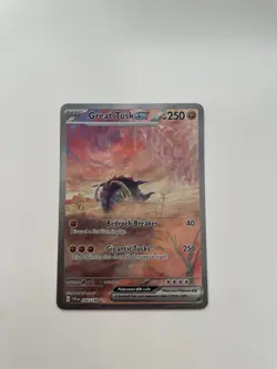 Pokemon TCG Great Tusk ex 246/198 Scarlet & Violet Special Illustration Rare NM - Image 1