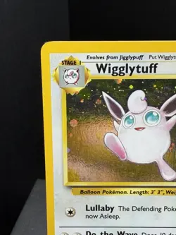 Pokemon TCG WOTC Base Set 2 Wigglytuff 19/130 Holo Rare SWIRL LP - Image 2