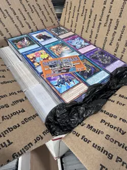 ??13lbs+ 4500+ UNSEARCHED Common YuGiOh Bulk Lot! Few Holos! Most LP/NM??? - Image 1