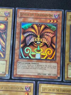Yugioh Complete 2002 LOB Exodia the Forbidden One Set MP/HP 120 121 122 123 124 - Image 3