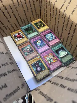 ??13lbs+ 4500+ UNSEARCHED Old Vintage YuGiOh Bulk Lot Most HP Some Damaged??? - Image 3