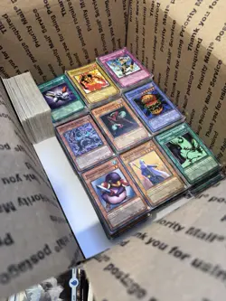 ??13lbs+ 4500+ UNSEARCHED Old Vintage YuGiOh Bulk Lot Most HP Some Damaged??? - Image 4