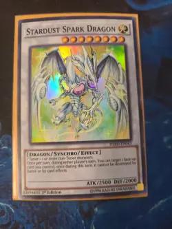 Stardust Spark Dragon - HSRD-EN043 - Super Rare - NM - 1st Ed - Yugioh - Image 1