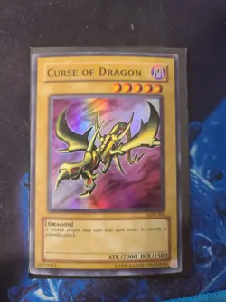 Curse Of Dragon - LOB-066 - Super Rare - HP - Yugioh Original Print - Image 1