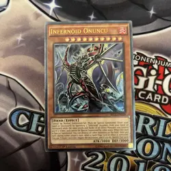 YuGiOh! Infernoid Onuncu SECE-EN019 Ultimate Rare VLP 1st (VST) - Image 1