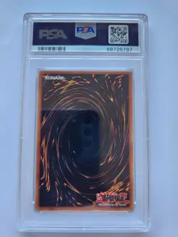 PSA 9 Dark Hole LOB-052 1st Edition MINT Yu-Gi-Oh! Legend of Blue Eyes 2002 - Image 2