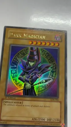USA Seller Yugioh Dark Magician LOB-005 1st Edition Ultra Rare - Image 4