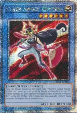 Yugioh! Cyber Angel Benten - RA01-EN024 - Quarter Century Secret Rare - 1st Edit - Image 1
