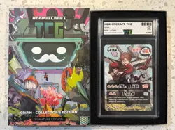 Autographed - Grian Collector’s Edition Hermitcraft TCG Card - Limited Edition - Image 1