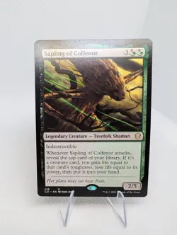 Sapling of Colfenor R MTG Commander 2021 English TCG Card - LP - Image 1