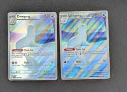 Dewgong Illustration rare Pokemon Card Phantasmal Flames 097/094 Lof of 2 - Image 1