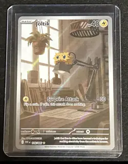 Pokemon TCG Joltik Illustration Rare Card 116/086 S&V White Flare - Image 1