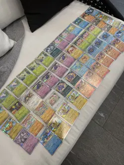 Pokemon 151 Huge Card Lot Holos 51 Total cards - Image 1