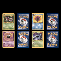 Vintage Pokemon Card Lot 26 MP-LP Cards Fossil Set Arbok Gastly Magmar WOTC VTG - Image 3