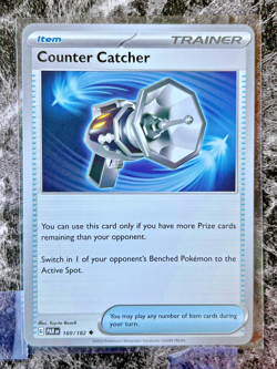 Counter Catcher 160/182 Sv04: Paradox Rift Regular Pokemon TCG Item Tooll Card - Image 1