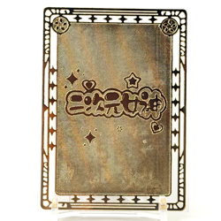 Goddess Story: Orihime & Rukia (Damaged) Spicy Metal Anime Waifu CCG Card - Image 3
