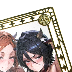 Goddess Story: Orihime & Rukia (Damaged) Spicy Metal Anime Waifu CCG Card - Image 4
