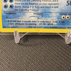 Pokemon Card - Kingdra 8/111 Neo Genesis Holo Rare & Seadra 48/111 WOTC - Image 3
